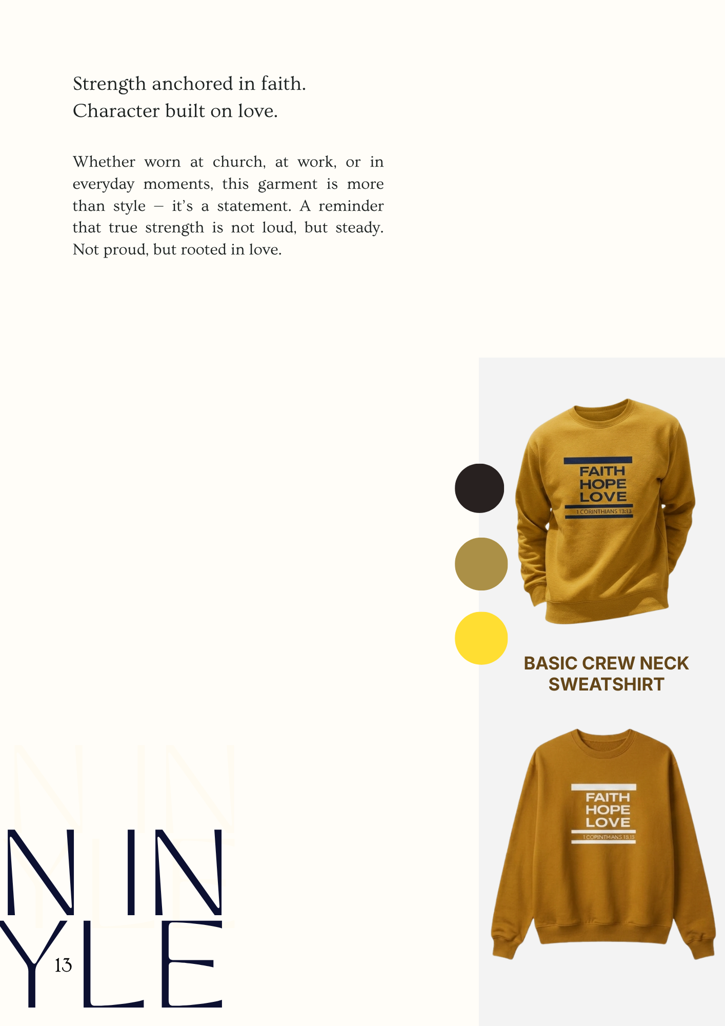 Lookbook page