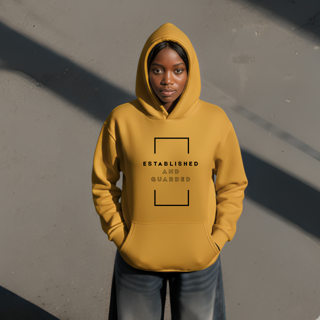 Established and Guarded Christian hoodie design