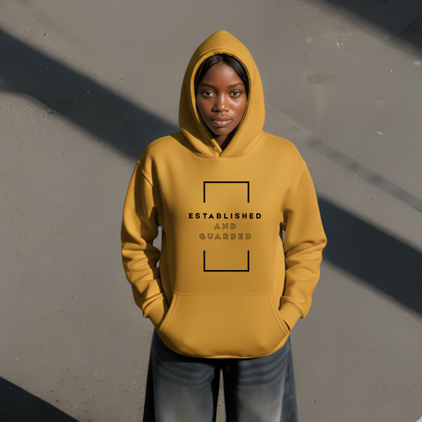 Established and Guarded Christian hoodie design