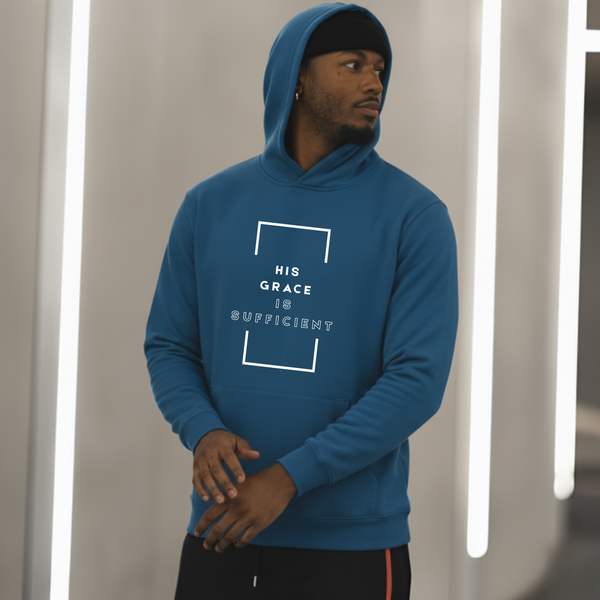 His Grace Is Sufficient Christian hoodie design