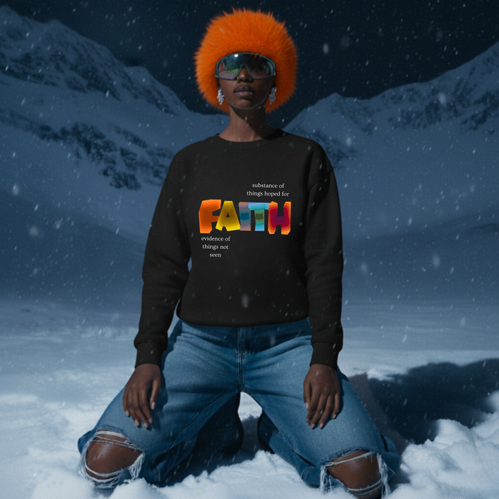 "FAITH" Unisex Premium Sweatshirt