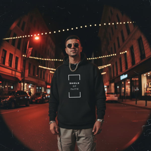 Shield of Faith Christian hoodie design