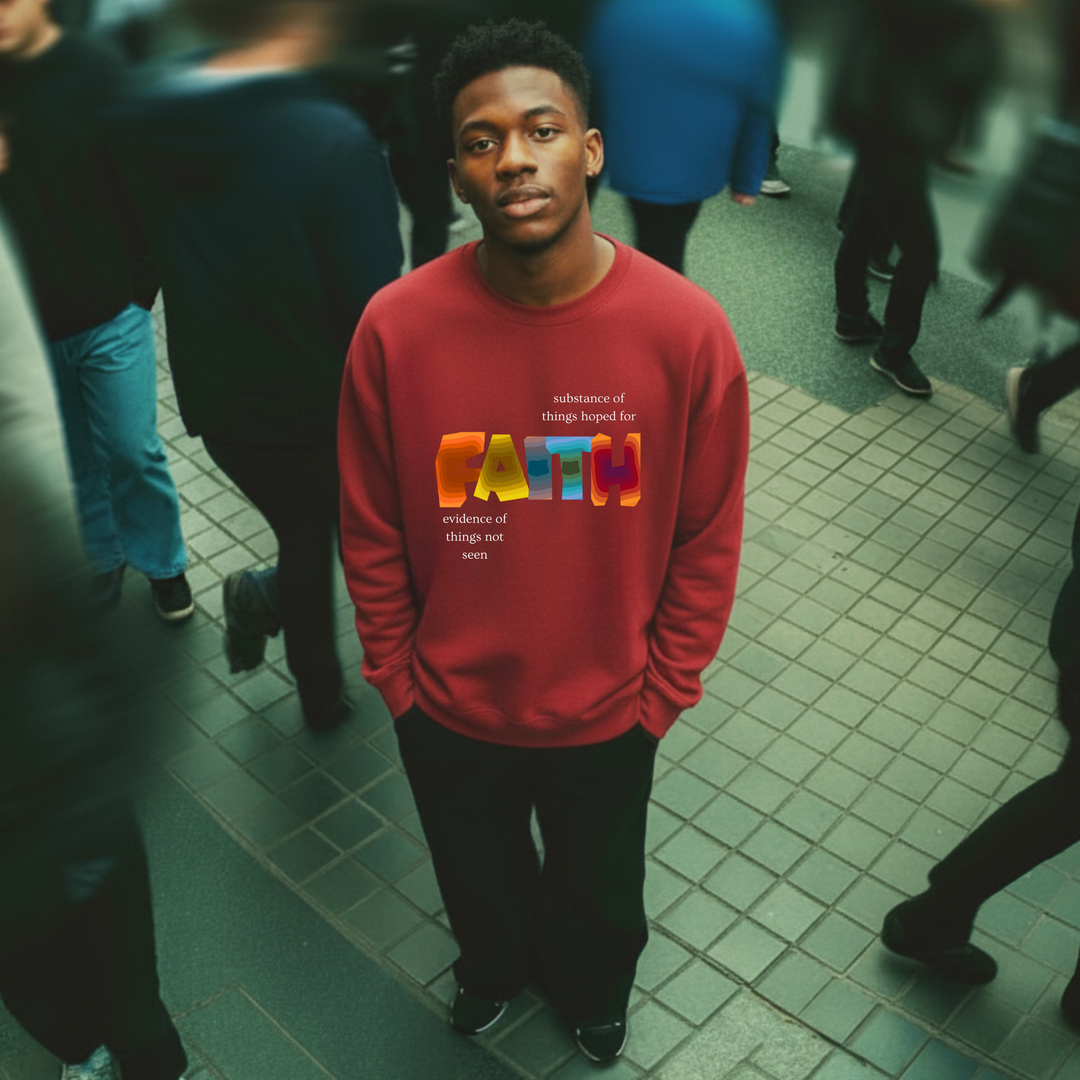 "FAITH" Unisex Premium Sweatshirt