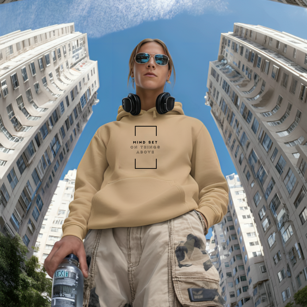 The Perspective Daily hoodie faith-inspired typography