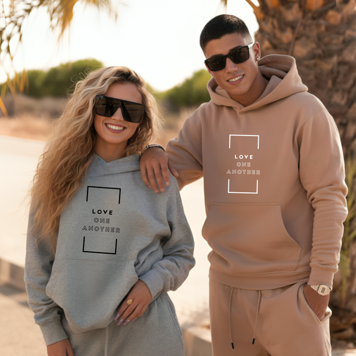 Love One Another Christian hoodie design