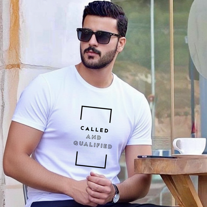 The Purpose Piece t-shirt with Called and Qualified message