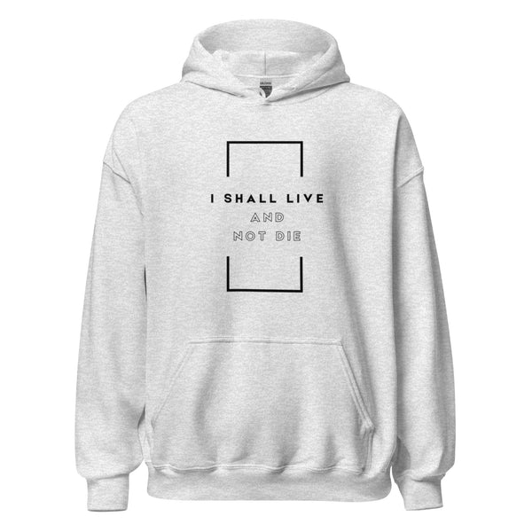 Faith-forward hoodie celebrating life through Christ