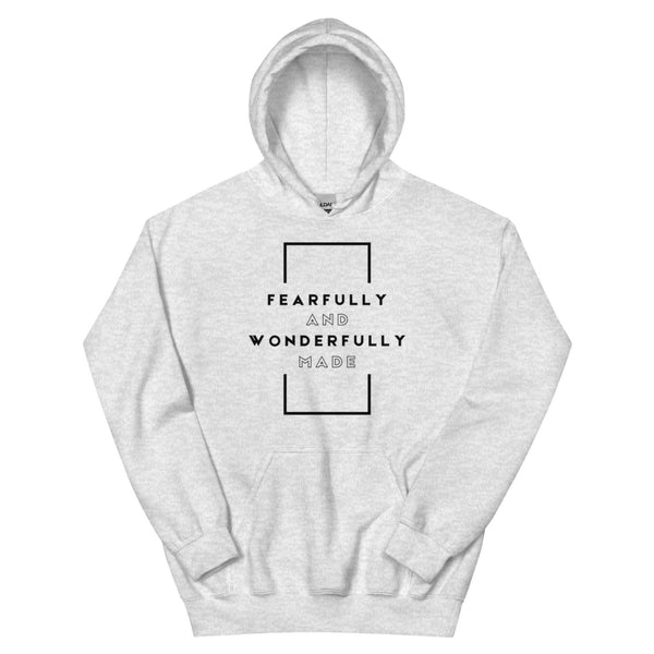 Scripture-based Christian hoodie with identity-focused message