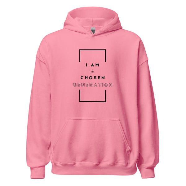 Worship-inspired Christian hoodie with faith declaration