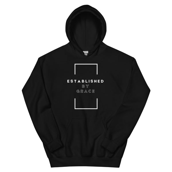 Premium Christian hoodie with scripture-inspired lettering