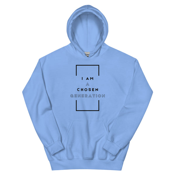 Hoodie design inspired by biblical promise and identity
