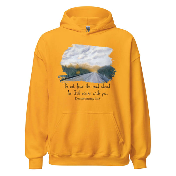 Faith-based hoodie with encouragement message
