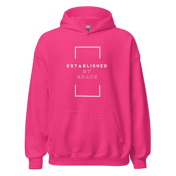 Christian lifestyle hoodie with grace and faith theme