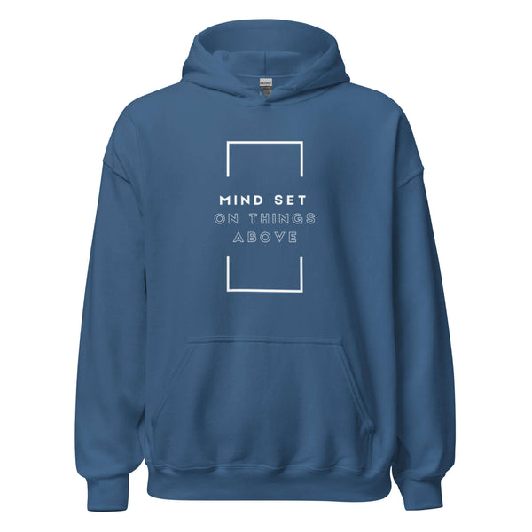Christian lifestyle hoodie with spiritual perspective theme