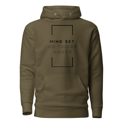 Mind Set on Things Above - Colossians 3:2 Hoodie