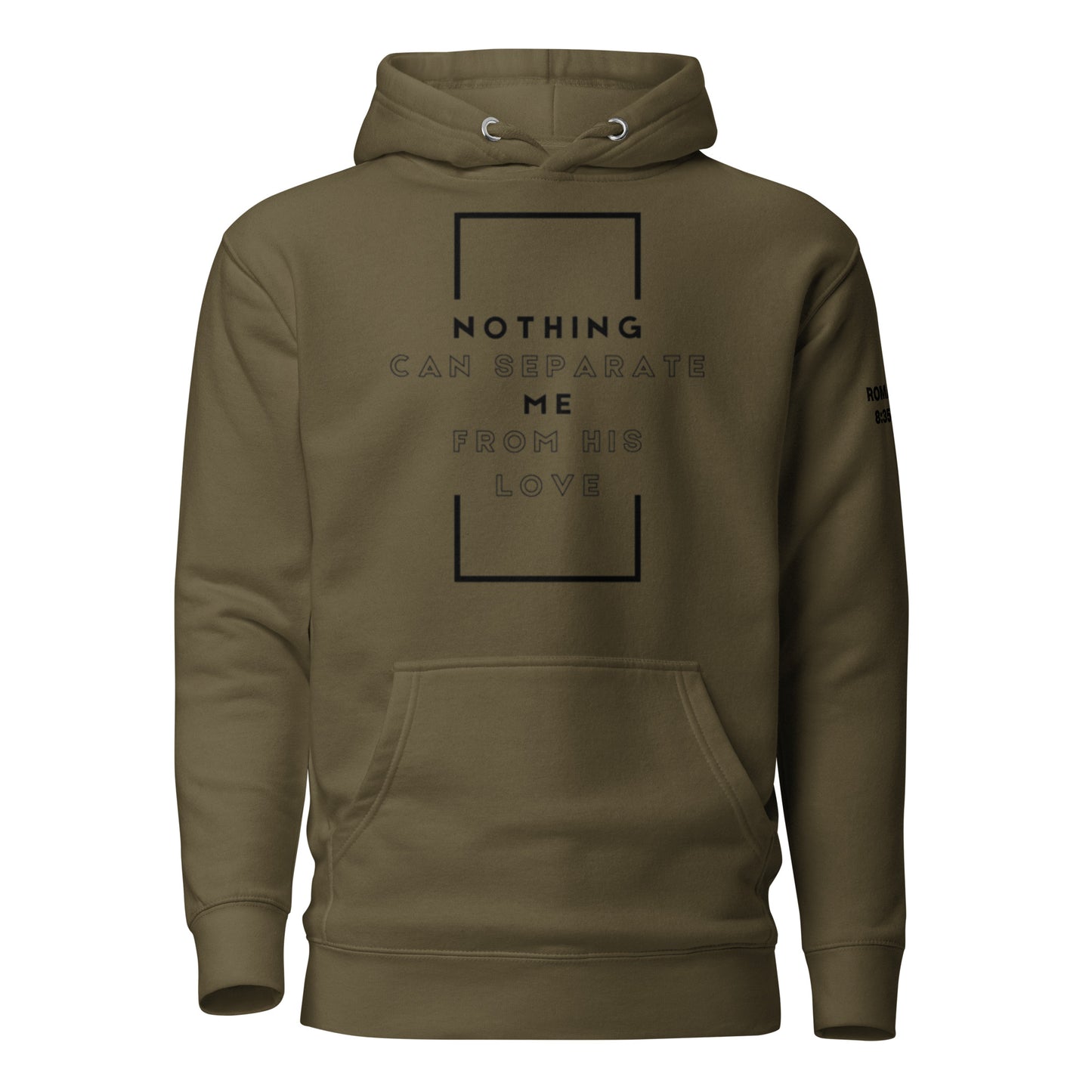 Nothing Can Separate Me - Romans 8:35-39 Hoodie