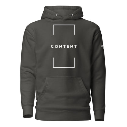 Content - Hebrews 13:5 Hoodie