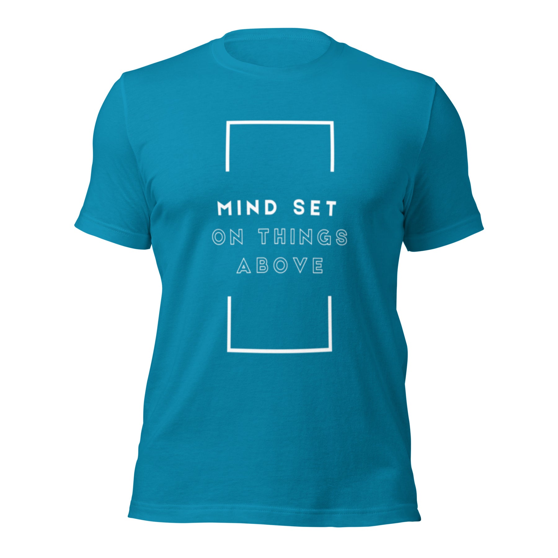 Christian t-shirt emphasizing spiritual perspective and belief