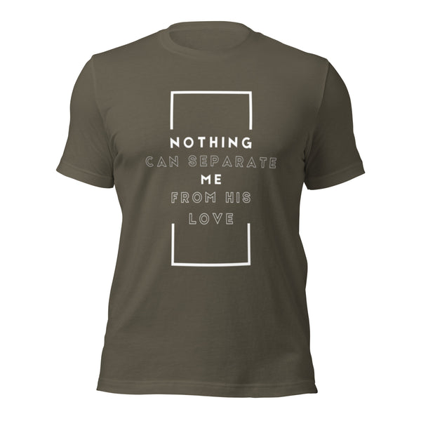 Inseparable love message featured on Christian apparel t-shirt