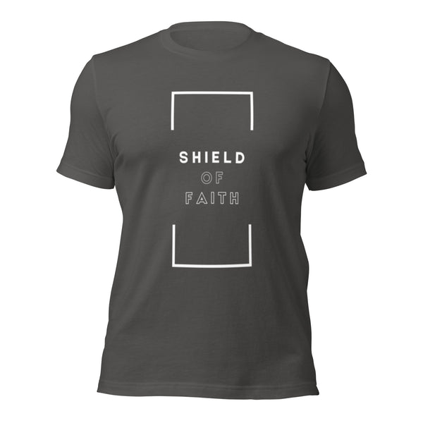 Casual Christian t-shirt expressing strength and faith