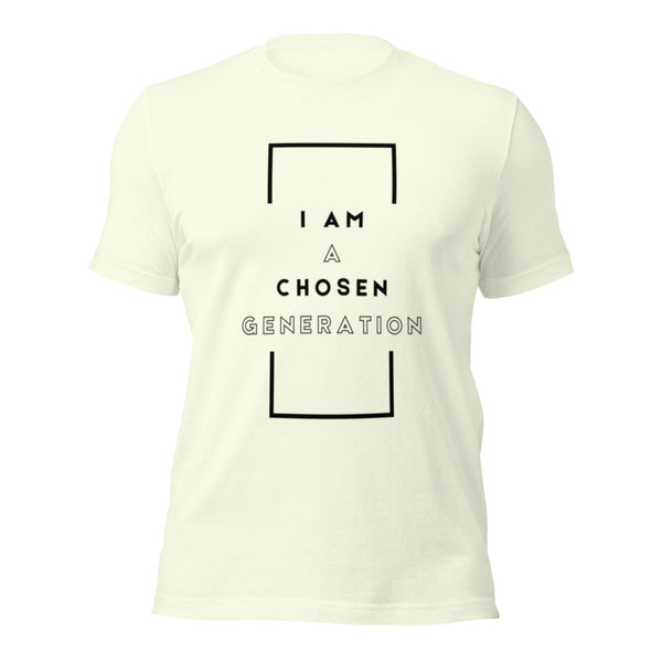 Christian t-shirt emphasizing spiritual identity and belief