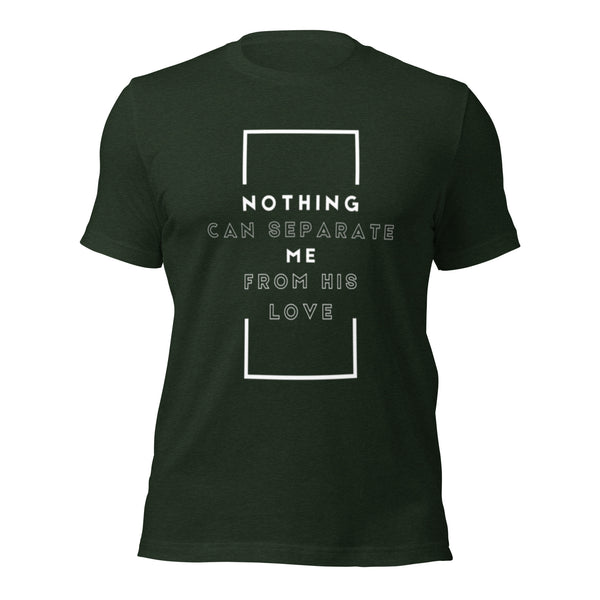 Christian apparel expressing faith in God’s everlasting love