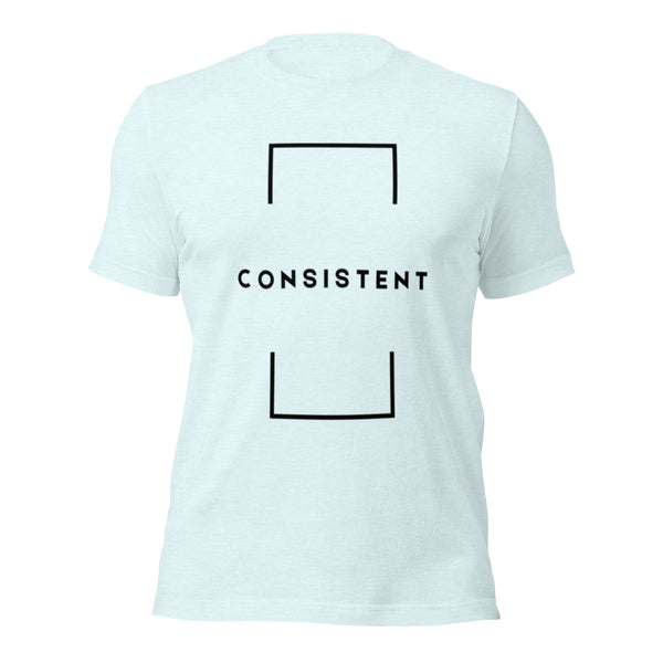 Consistent Christian tee with minimalist design detail