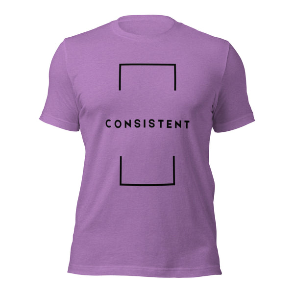 Consistent Christian t-shirt - Heather Team Purple