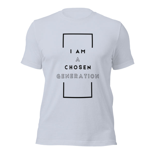 Christian t-shirt celebrating identity through biblical truth