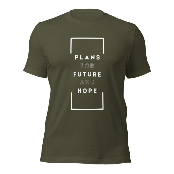 Truth Affirmations Christian t-shirt with future and hope theme