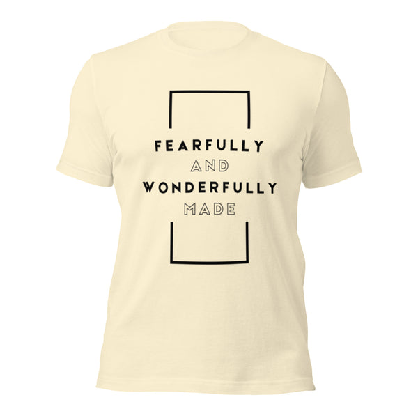 Christian t-shirt emphasizing God’s craftsmanship and love